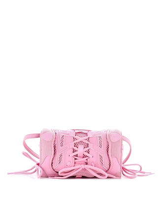 Pre-Owned Balenciaga SneakerHead Phone Crossbody Bag Mesh and Faux Leather