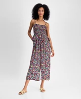 Tommy Hilfiger Women's Country Flair Peplum Jumpsuit