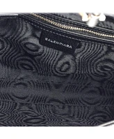 Pre-Owned Balenciaga Small x Gucci The Hacker Project Jackie 1961 Hobo Bb Canvas