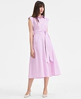 On 34th Womens Sleeveless Shirtdress Monikaa Slingback Pumps Exclusively At Macys