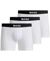 Hugo Boss Men's Logo Boxer Briefs, 3-Pack