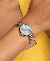 Olivia Burton Women's Dimension Two-Tone Bracelet Watch, 32mm