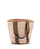 Pre-Owned Chloe Large x Mifuko Woody Tote Raffia