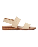Easy Spirit Women's Lana Double Band Flat Slingback Sandals