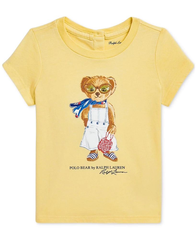 Polo Ralph Lauren Baby Jersey Bear Tee