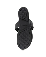 Aerosoles Women's Fallon Round Toe Thong Sandals