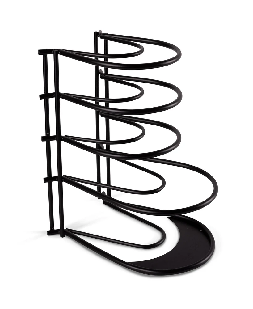 Cuisinel Pan Organizer Rack - 60 to 100-lbs Capacity Extremely Heavy Duty - 8mm Thick Made in India