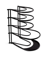 Cuisinel Pan Organizer Rack - 60 to 100-lbs Capacity Extremely Heavy Duty - 8mm Thick Made in India