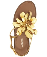 Arezzo Women's Daisy Buckle Flat Sandals