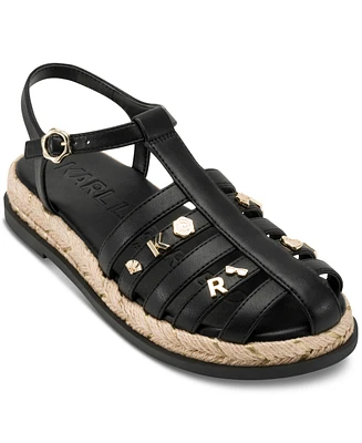 Karl Lagerfeld Paris Women's Chaselyn Espadrille Sandals