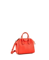 Pre-Owned Givenchy Mini Antigona Bag Leather