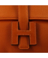 Pre-Owned HERMES 29 Jige Elan Clutch Epsom