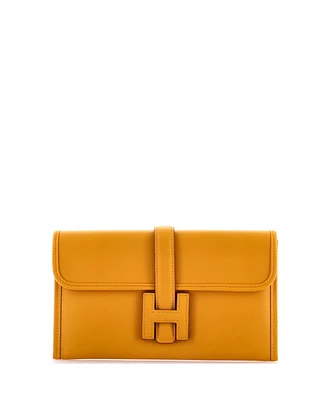 Pre-Owned HERMES Jige Duo Clutch Swift