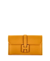 Pre-Owned HERMES Jige Duo Clutch Swift