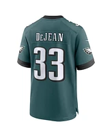 Nike Men's Cooper DeJean Midnight Green Philadelphia Eagles Super Bowl Lix Game Player Jersey