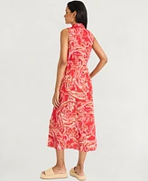 The Good Journey Women's Printed Midi Dress