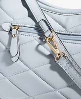 Giani Bernini Small Quilted Soft Shoulder Crossbody, Exclusively at Macy's