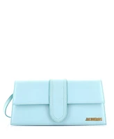 Pre-Owned Jacquemus Long Le Bambino Top Handle Flap Bag Leather