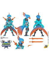 Boss Fight Studio Saurozoic Warrior Pava Pergia Futuristic, Armored Dinosaur Hero – Highly Articulated, Posable Collectible Action Figure with
