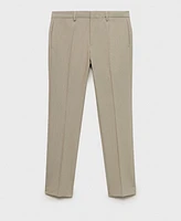 Mango Men's Eu Super Slim-Fit Stretch Suit Pants