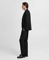 Mango Men's Eu Super Slim-Fit Stretch Suit Pants