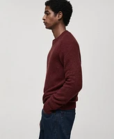 Mango Men's Slim-Fit Wool-Blend Knit Sweater