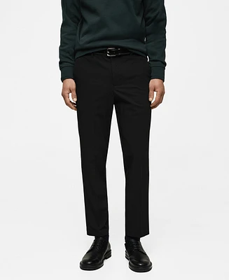 Mango Men's Slim-Fit Stretch Pants