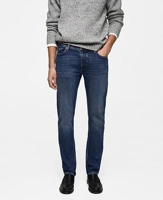 Mango Men's Eu Slim-Fit Jan Jeans