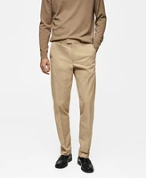 Mango Men's Eu Regular-Fit Pants