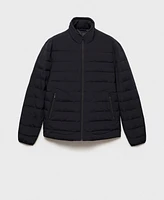 Mango Men's Down And Feather Quilted Jacket