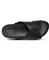 Rockport Women's Leia Open Toe Casual Flat Sandals