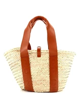 Pre-Owned Chloe Large x Mifuko Woody Tote Raffia