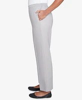 Alfred Dunner Petite Estate of Mind Pull-On Short Length Pants