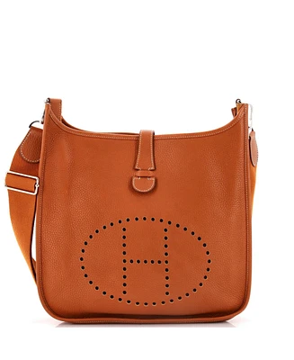 Pre-Owned HERMES Gm Evelyne Bag Gen Iii Clemence