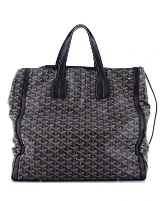 Pre-Owned Goyard Voltaire Convertible Tote Coated Canvas