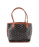 Pre-Owned Goyard Mini Anjou Reversible Tote Coated Canvas