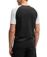 Boss by Hugo Men's Active Color-Blocked T-Shirt