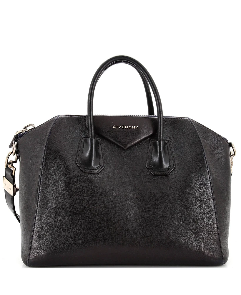 Pre-Owned Givenchy Medium Antigona Bag Glazed Leather