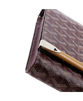 Pre-Owned Goyard Mm Monte Carlo Clutch Coated Canvas