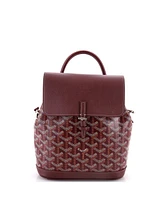 Pre-Owned Goyard Mini Alpin Backpack Coated Canvas