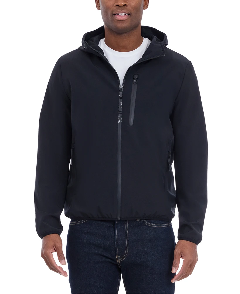 Michael Kors Men's Hooded Soft Shell Jacket