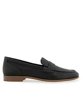 Aerosoles Women's Winona Almond Toe Loafer Flats