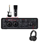 LyxPro 2x2 Usb Audio Interface W/Driver, Software & Shield