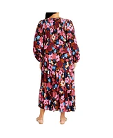 Plus Jayden Print Dress