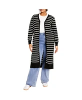 Plus Josie Stripe Cardigan