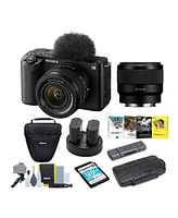 Sony Alpha Zv-E1 Camera with 28-60mm and 50mm Lens (Ilczv-E1L/B, Black) Bundle