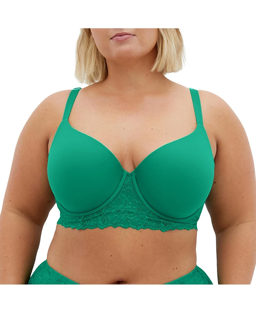 Plus Gemma Contour Longline Bra