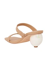 Katy Perry Women's Maritime Two Band Slip-On Shell Sandals