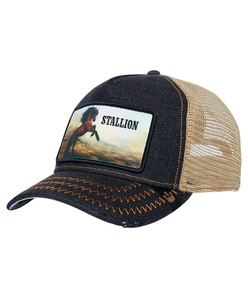 Goorin Bros. Men's Charcoal Rodeo Stallion Trucker Adjustable Hat