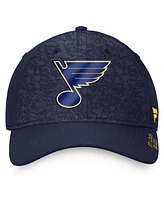 Fanatics Men's Navy St. Louis Blues Authentic Pro Rink Flex Hat